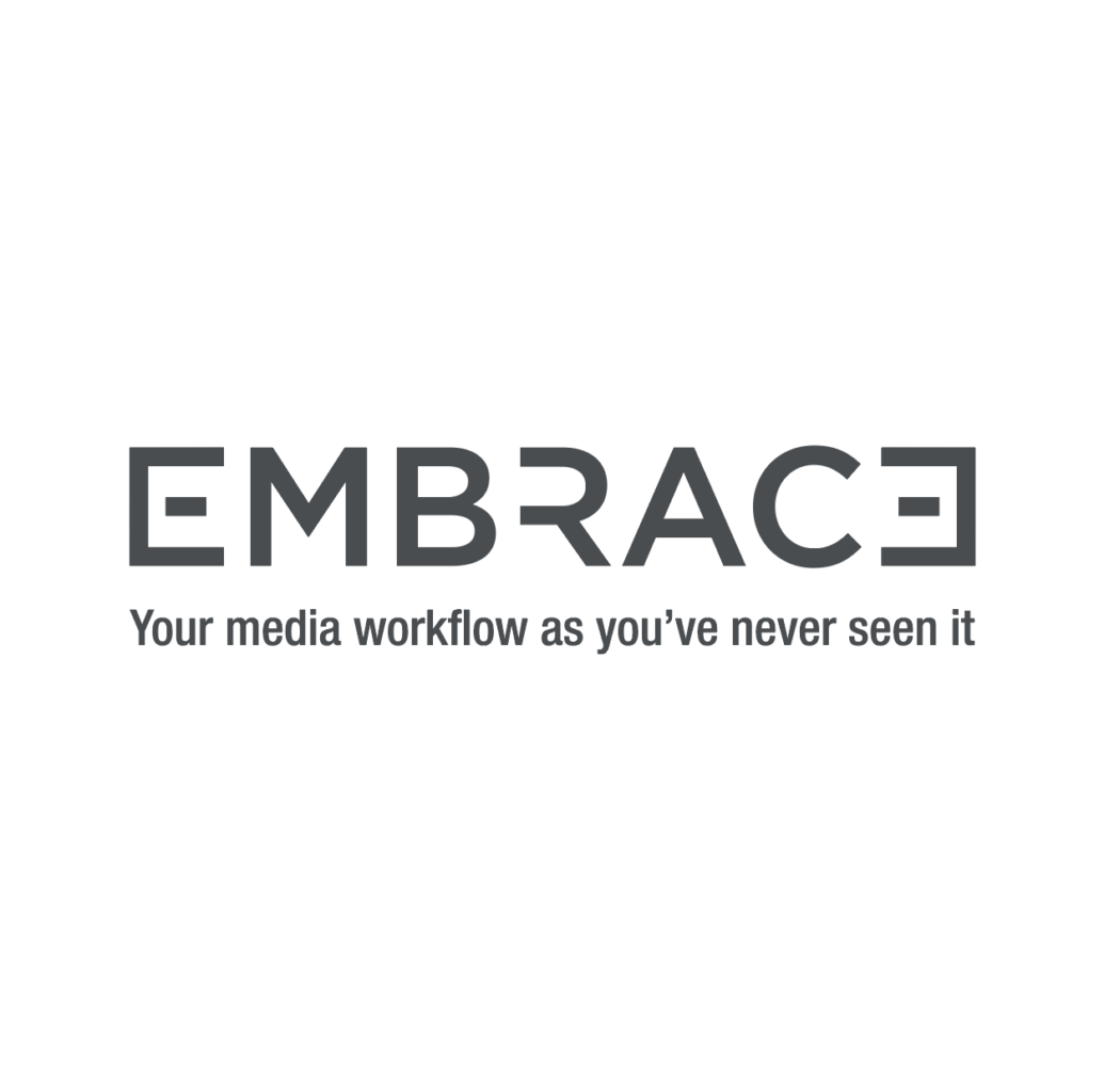 Logo Embrace avec sa signature de marque