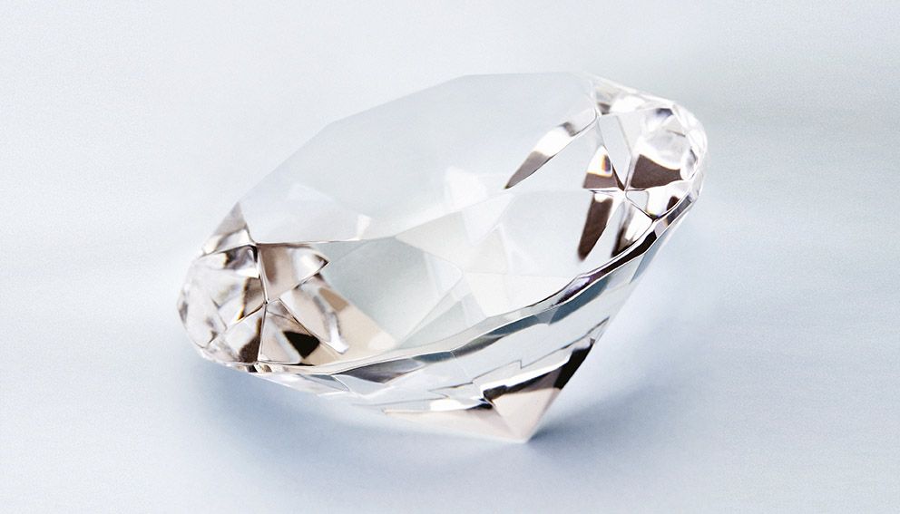 Diamant, symbole de la marque Sprint