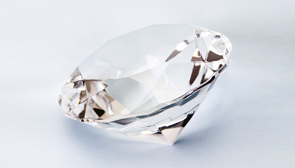 Diamant, symbole de la marque Sprint