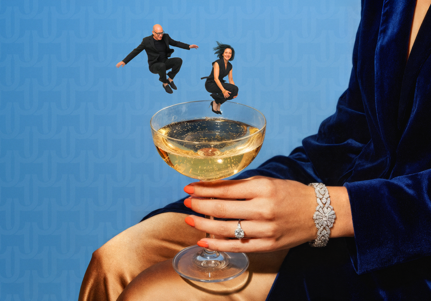 Carte de vœux du Nouvel An et anniversaire des 10 ans de l'agence de Communication Jardy & Jardy