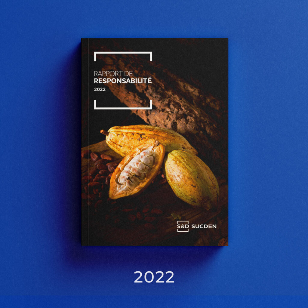 Rapport de Responsabilité Sucden – design et mise en page papier par Jardy&Jardy